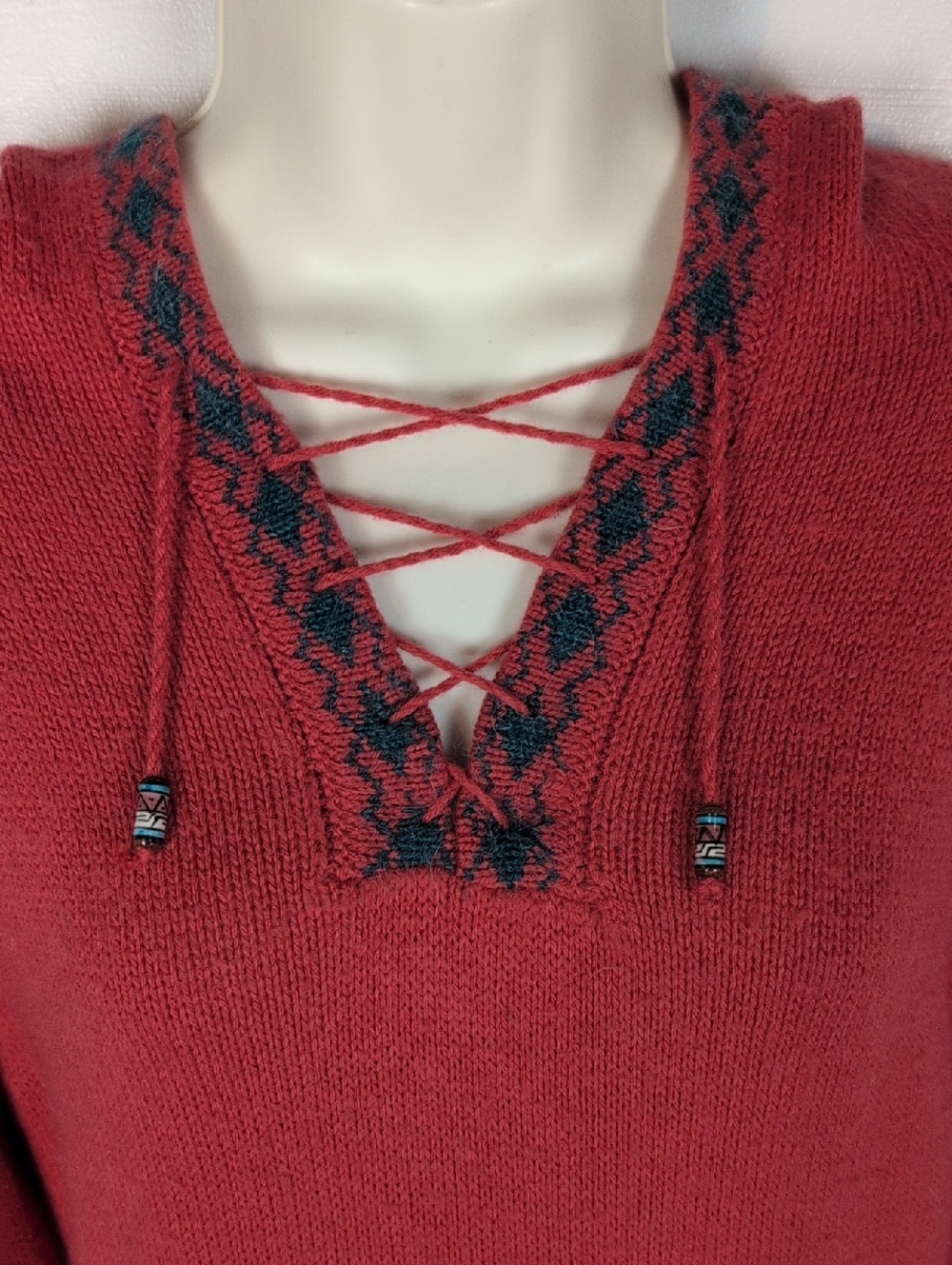 Alpaca Connection Hooded Fringe Hem Tunic Sweater - Picture 2 of 10